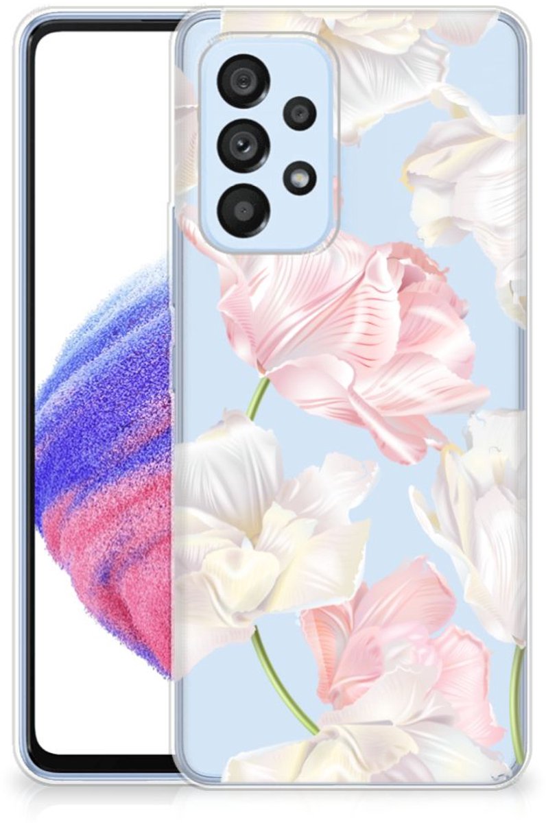 Samsung Galaxy A53 5G TPU Case Lovely Flowers