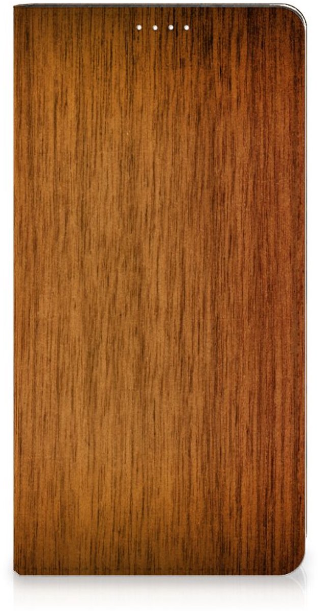 Samsung Galaxy A54 Book Wallet Case Donker Hout