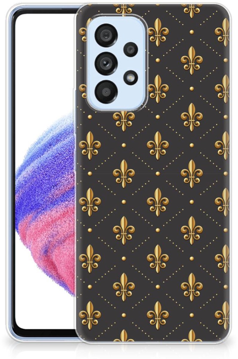Samsung Galaxy A53 5G TPU bumper Franse Lelie