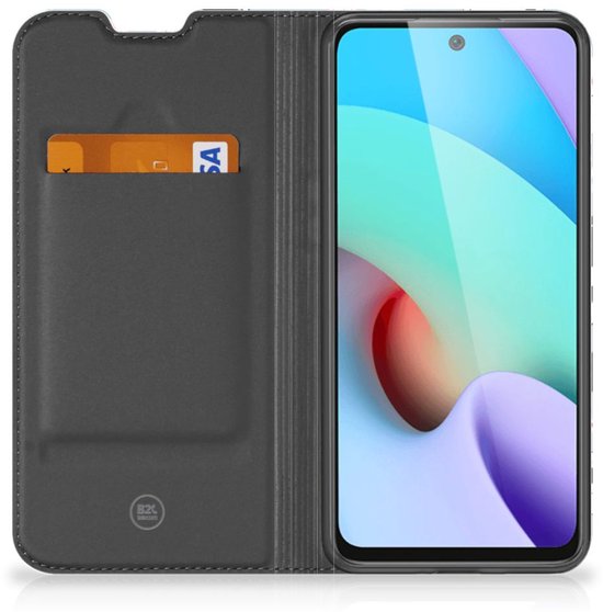 Cadeau de coque de téléphone pour petit-fils Xiaomi Redmi 10 Flip Cover Dogs