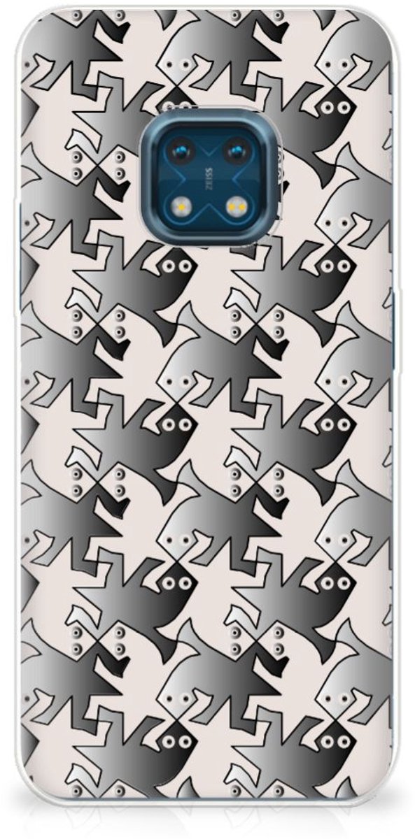 Nokia XR20 TPU Hoesje Salamander Grey