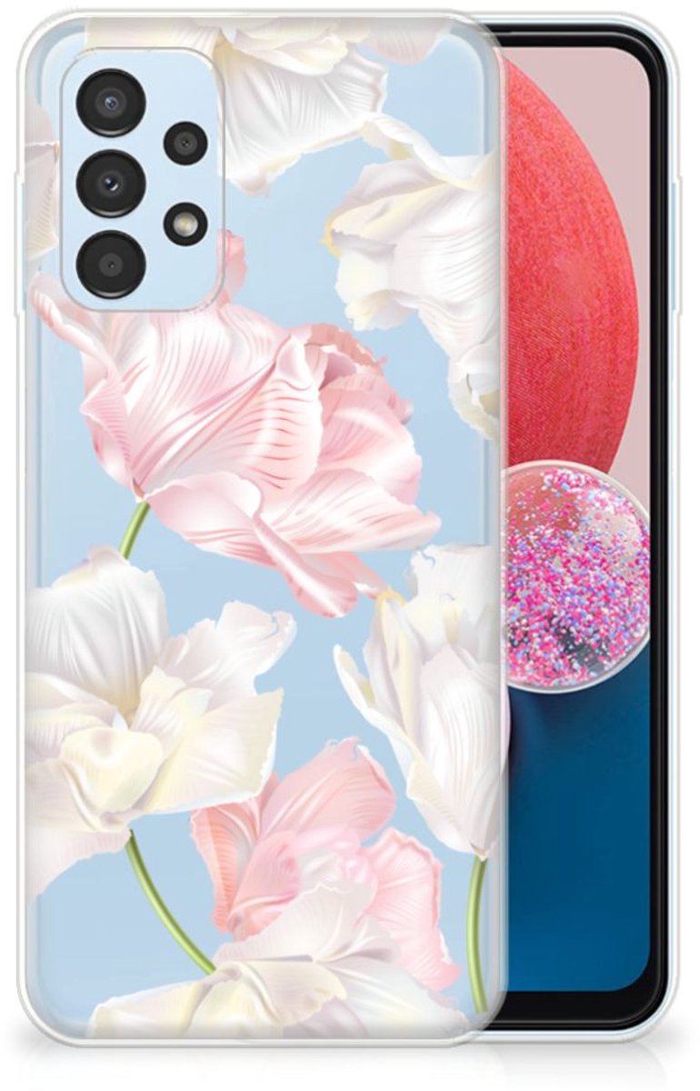 Back Cover voor Samsung Galaxy A13 4G TPU Case Lovely Flowers