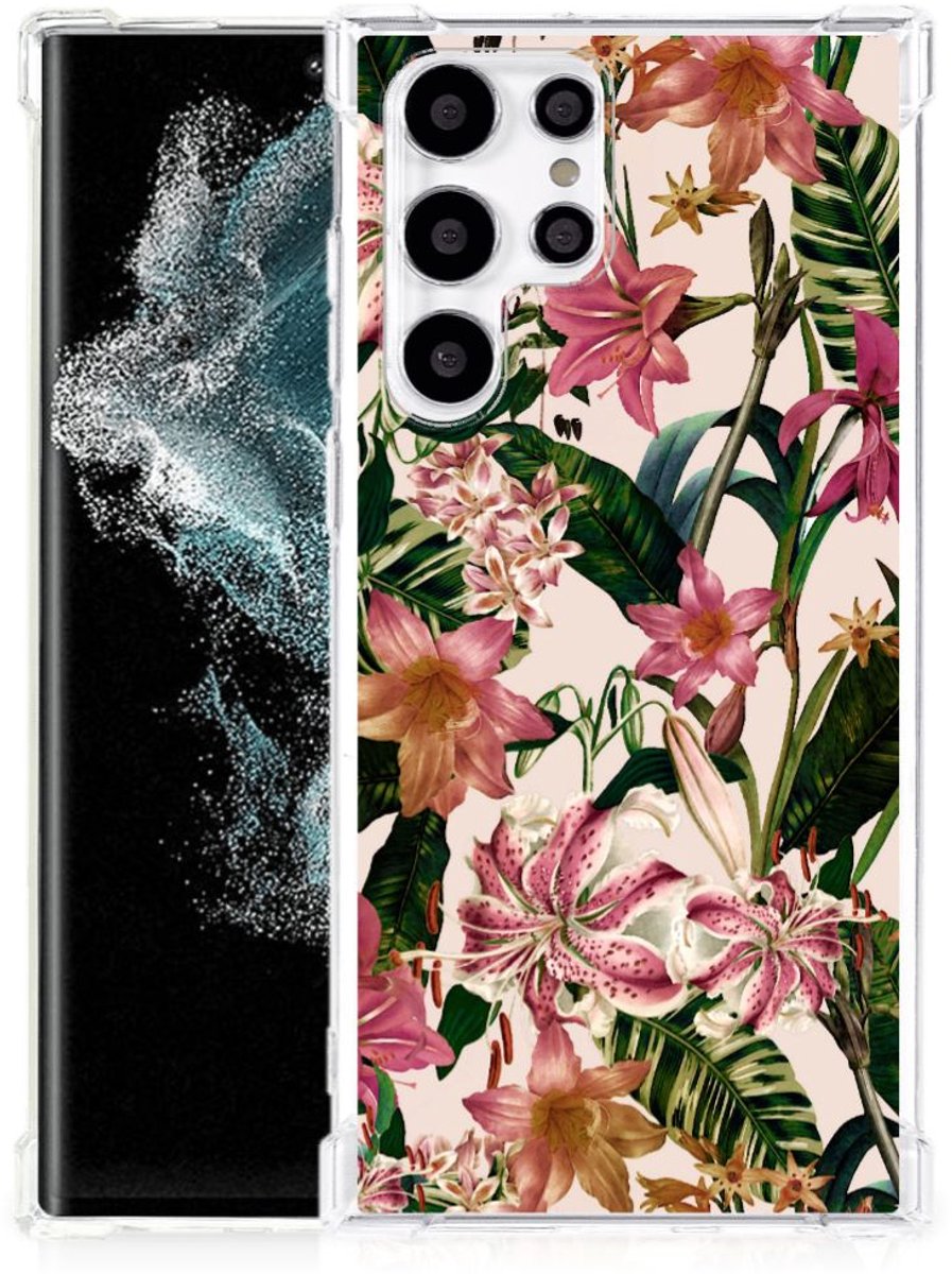 Samsung Galaxy S22 Ultra Case Flowers