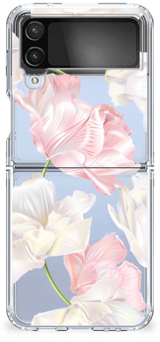 Samsung Galaxy Z Flip 4 TPU Case Lovely Flowers