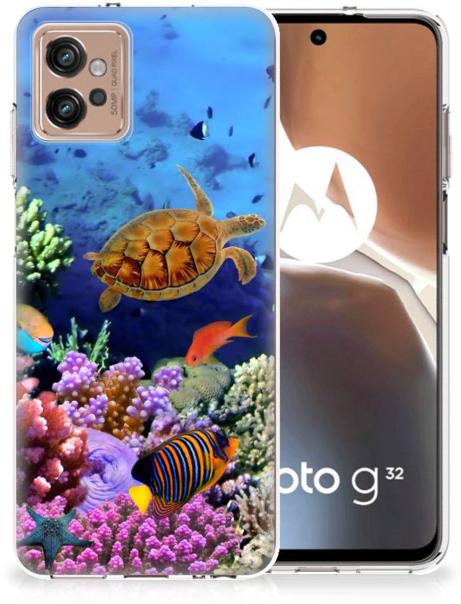 Motorola Moto G32 TPU Hoesje Vissen