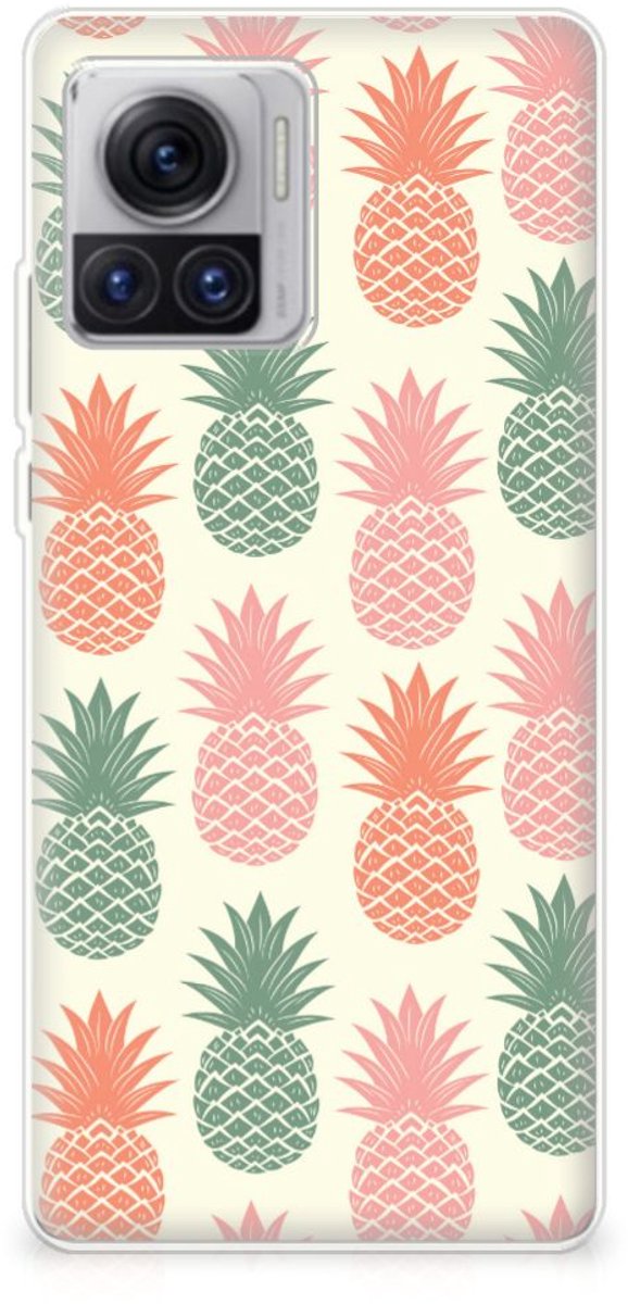 TPU Hoesje voor Motorola Moto X30 Pro Siliconen Case Ananas