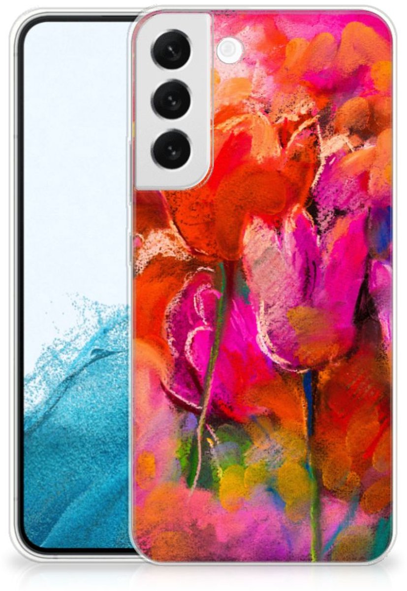 Hoesje maken Samsung Galaxy S22 Plus Tulips
