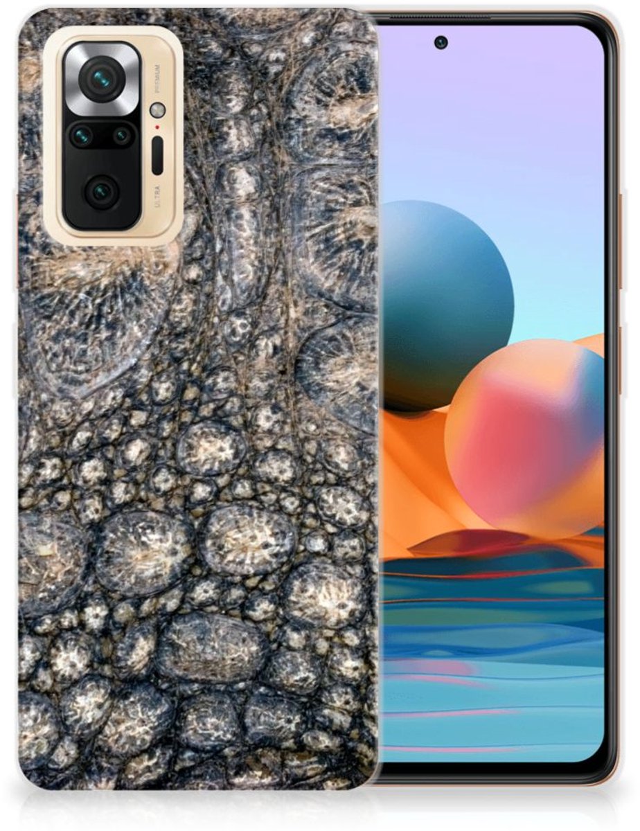 Xiaomi Redmi Note 10 Pro TPU Hoesje Krokodillenprint
