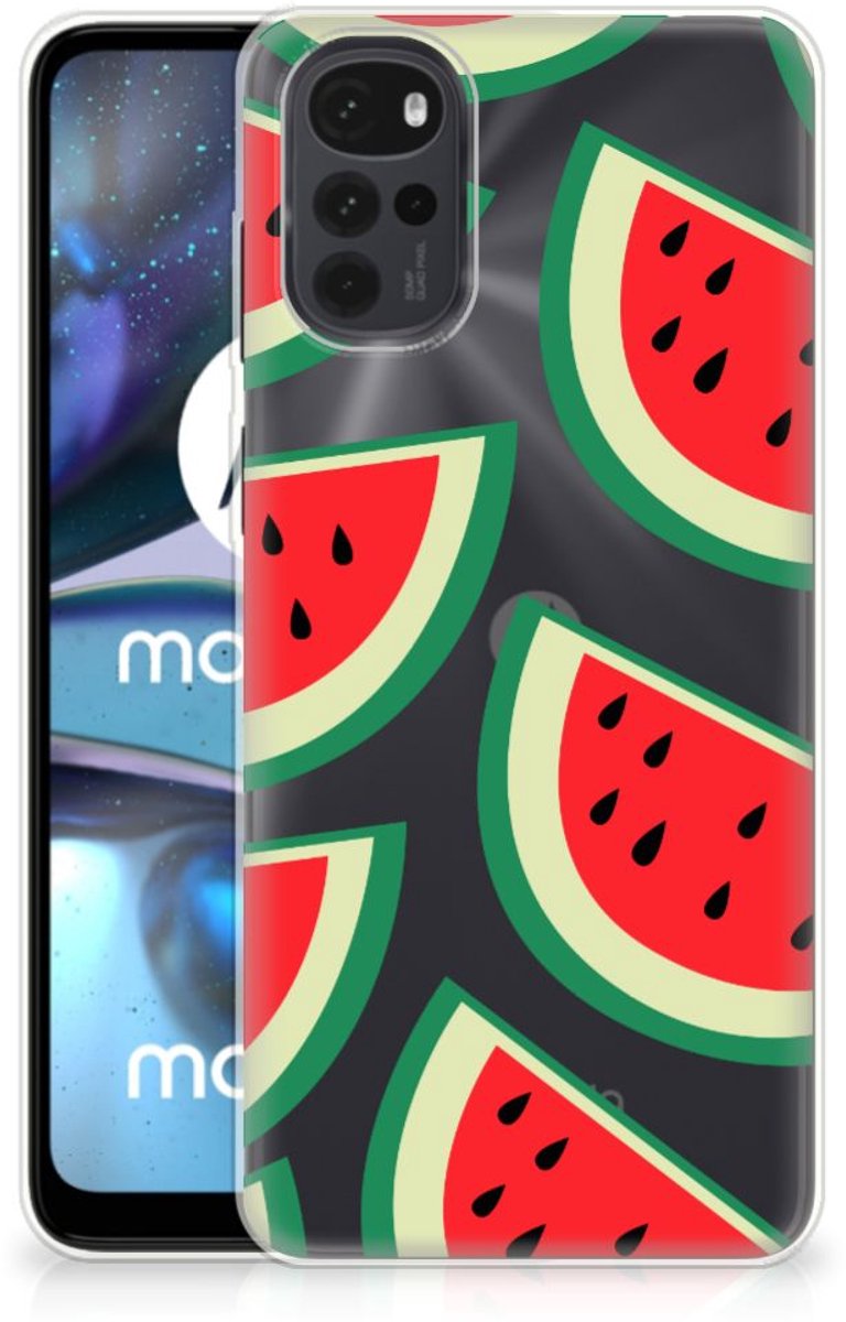 Motorola Moto G22 Siliconen Case Watermelons