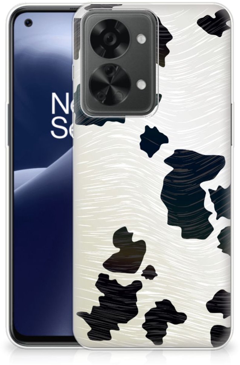 OnePlus Nord 2T TPU Hoesje Koeienvlekken