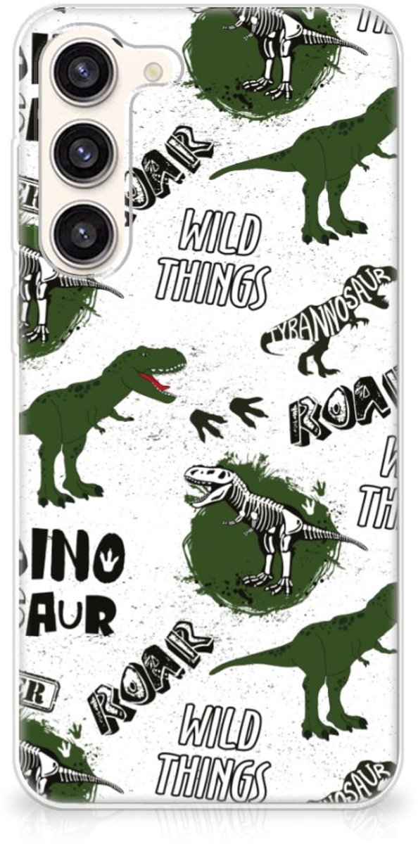TPU Hoesje voor Samsung Galaxy S23 Plus Dinosaurus