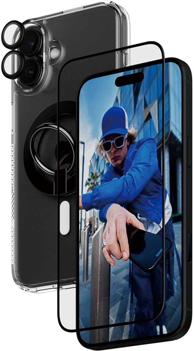 PanzerGlass PG 4-in-1 Bundle iPhone 16 6.7Inch (B1293+2863+1283+S)