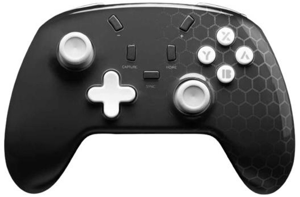 Qubick COSW0002 game controller Zwart, Wit Gamepad Analoog/digitaal Nintendo Switch