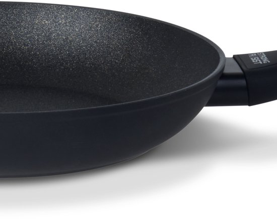 Koekenpan met anti-aanbakcoating - Ø 24 cm - best getest! - mat zwart