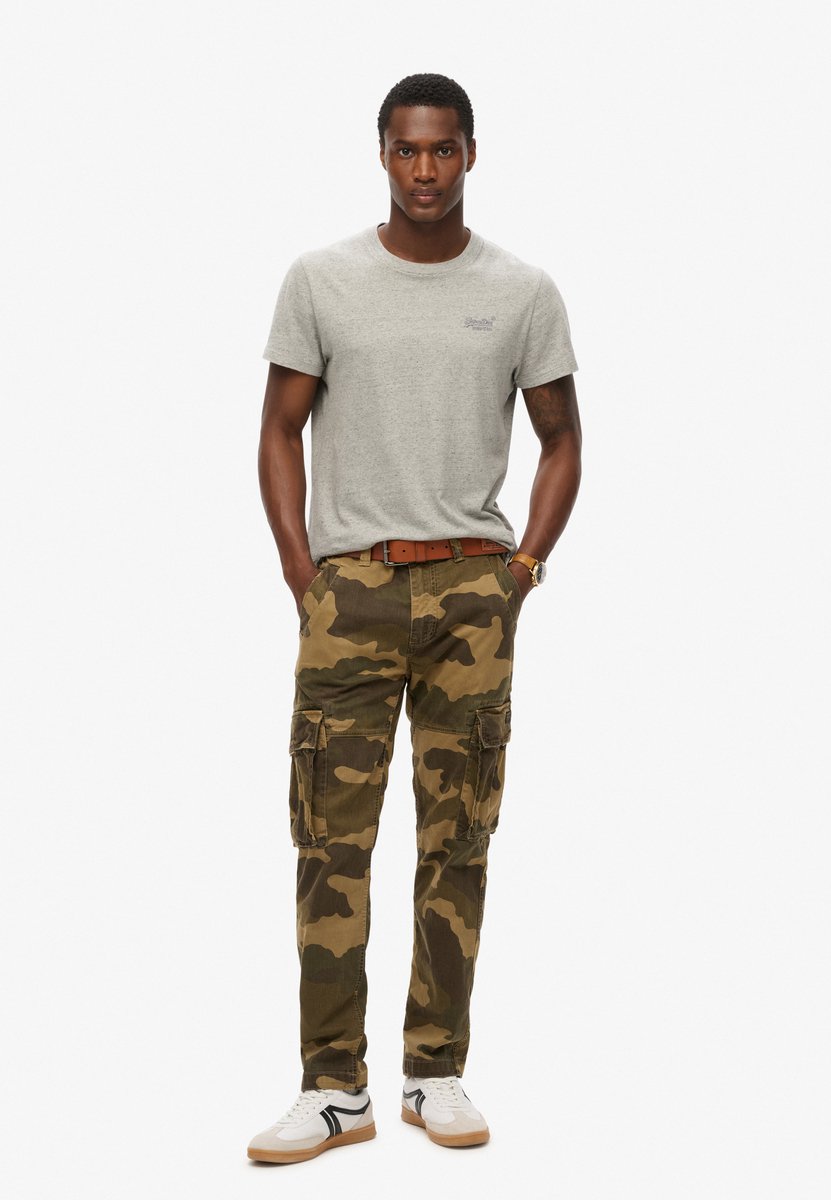 Superdry Core cargobroek Heren Broeken Troops Camo