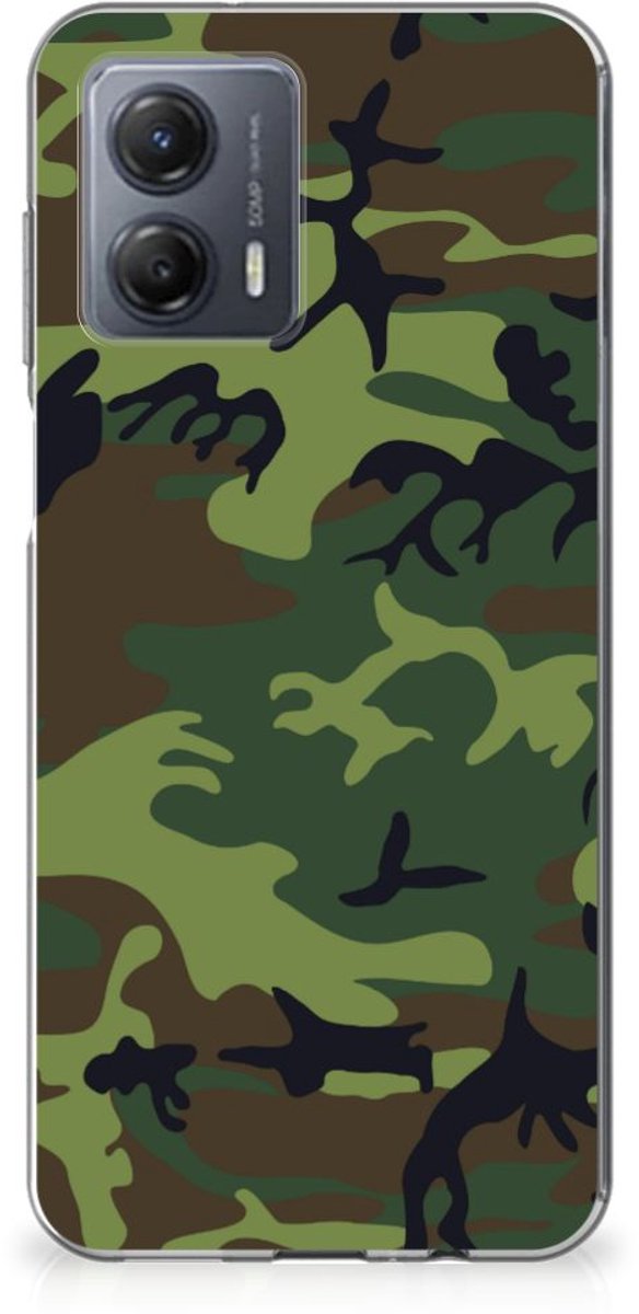 Motorola Moto G53 TPU bumper Army Dark