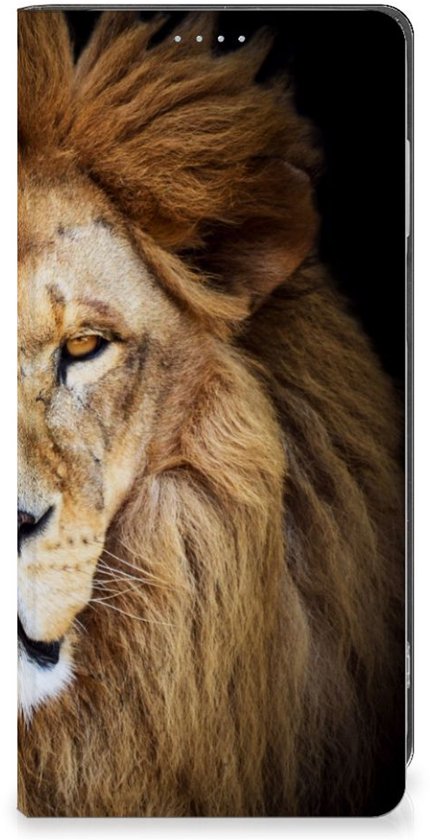 Étui support Motorola Moto G13 | G23 Smart Cover Housse Lion