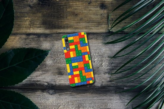 Coque pour Huawei P20 Pro TPU Bumper Silicone Étui Housse Blocs