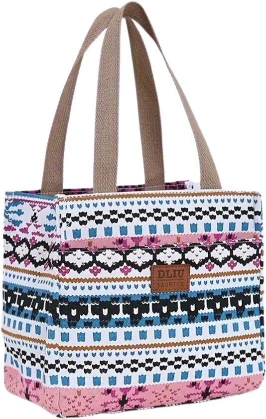 Nivard Koeltas - Koelbox - Koelelementen - Coolbox - Auto - Lunchtas - Strand - Roze