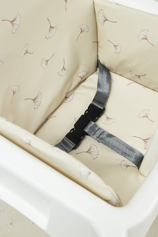 Meyco Baby Ginkgo stoelverkleiner - soft sand van Meyco — afbeelding 2