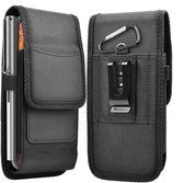 Cadorabo Étui mobile avec clip ceinture adapté à Apple Watch Series 1 & 2 & 3 (42 mm) en NOIR - Étui de protection pratique avec mousqueton Housse avec porte-stylo