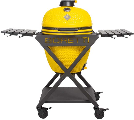 Boretti - Ceramica Kamado Barbecue Large Limone - Geel - 46cm grill oppervlakte