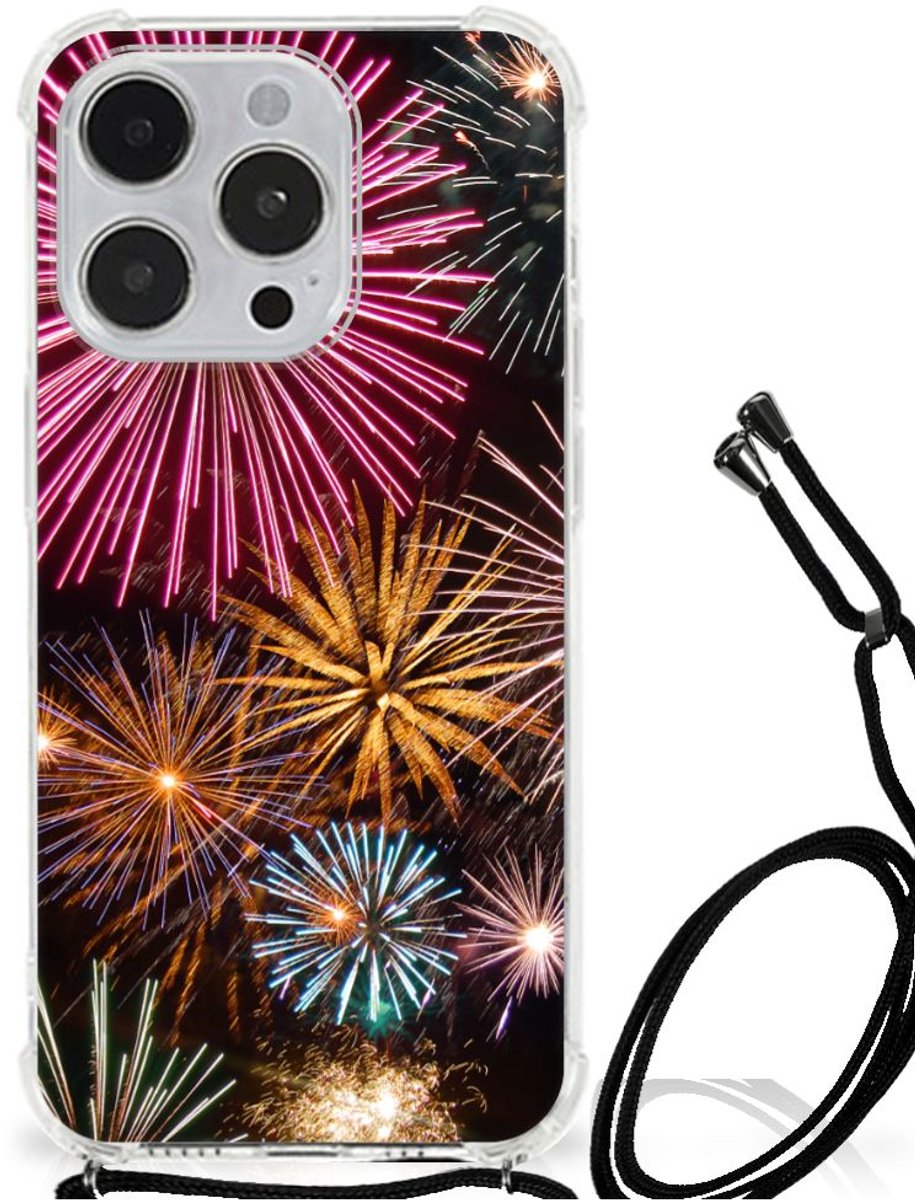 iPhone 14 Pro Max Anti Shock Bumper Case Vuurwerk