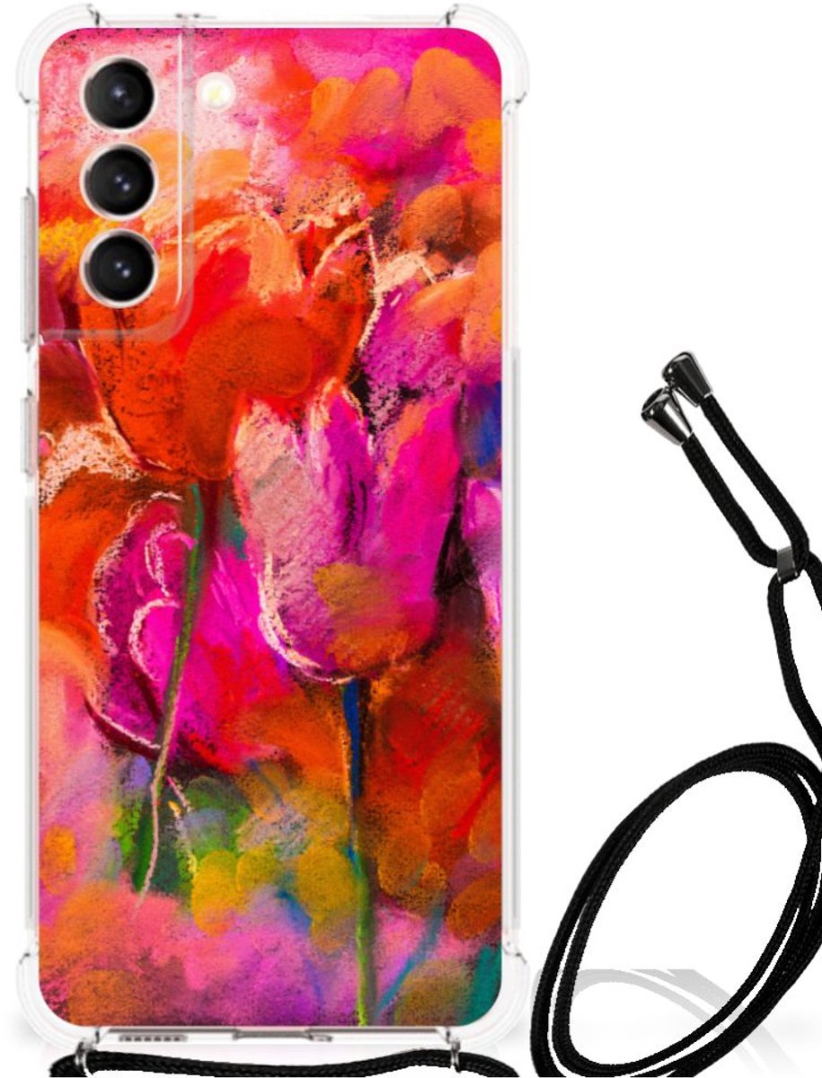 Back Cover Samsung Galaxy S21 FE Tulips
