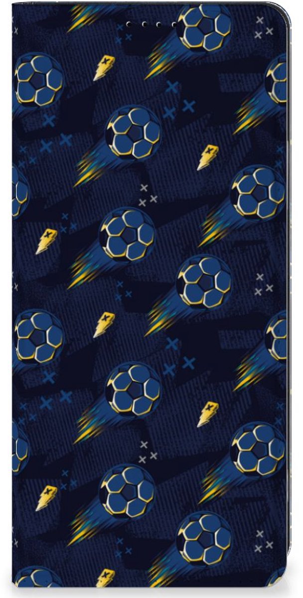 Hoesje met Magneet voor OPPO A58 4G Voetbal
