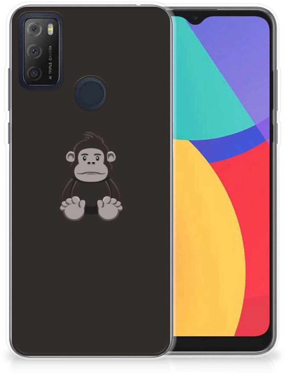 Alcatel 1S (2021) Telefoonhoesje met Naam Gorilla