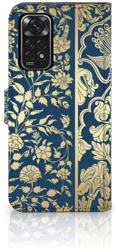 Coque Photo Xiaomi Redmi Note 11 Pro 5G/4G Coque Téléphone Beige Fleurs