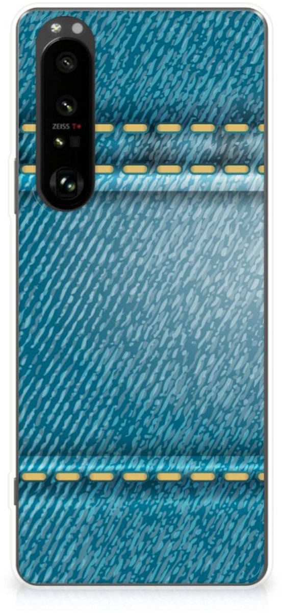 Sony Xperia 1 III Silicone Back Cover Jeans