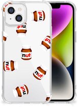 Extreme Case Compatible avec iPhone 14, coque de téléphone portable avec bord transparent, pot à noix