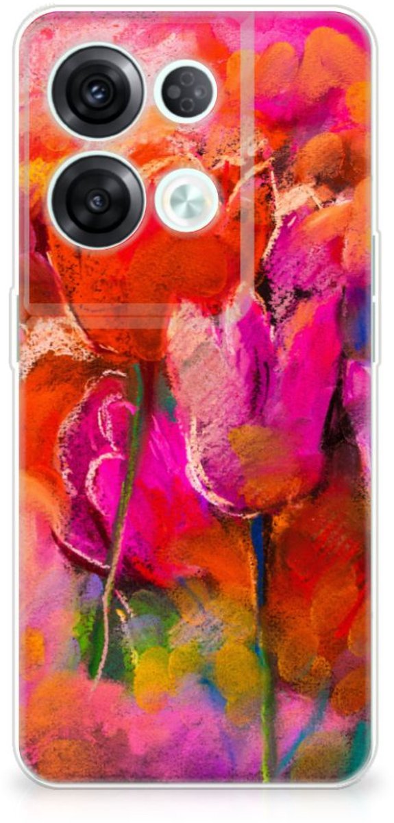 Hoesje maken OPPO Reno8 Pro Tulips