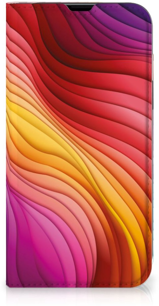 Stand Case voor iPhone 13 Regenboog