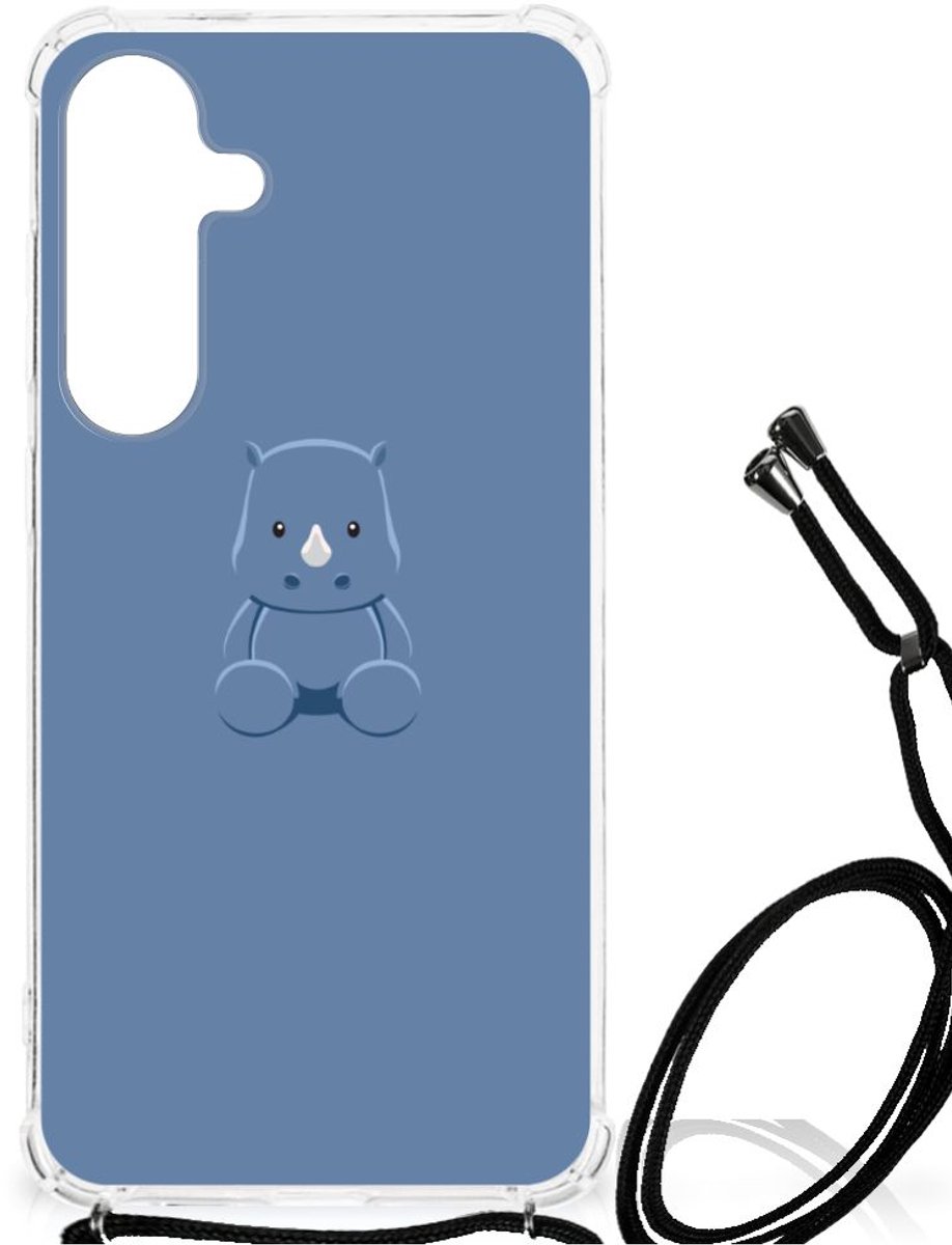Samsung Galaxy S24 Plus Stevig Bumper Hoesje Baby Rhino