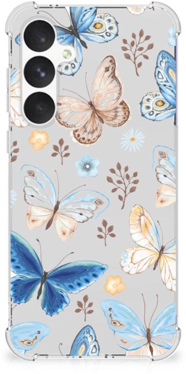 Case Anti-shock voor Samsung Galaxy A55 Vlinder