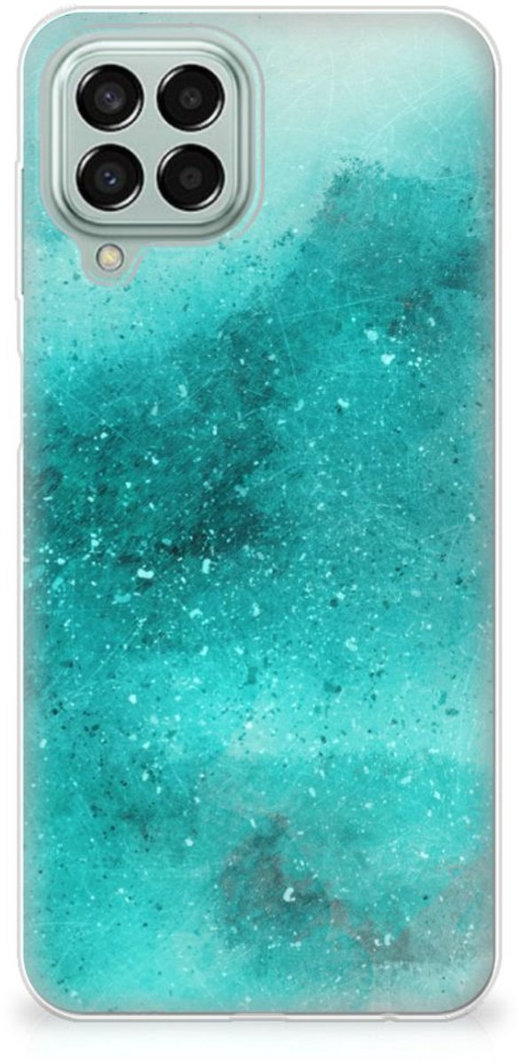 Hoesje maken Samsung Galaxy M33 Painting Blue