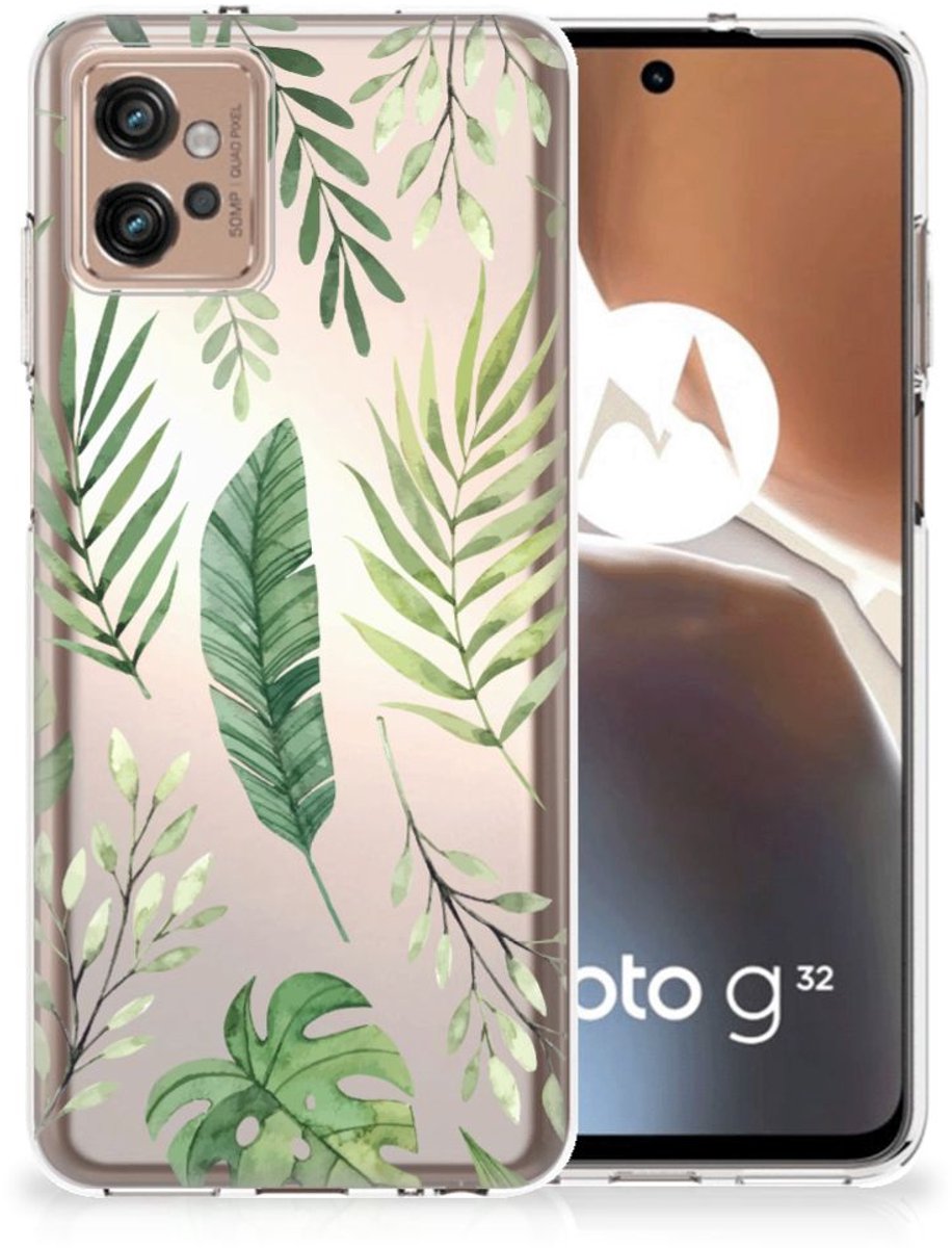 Motorola Moto G32 TPU Case Leaves