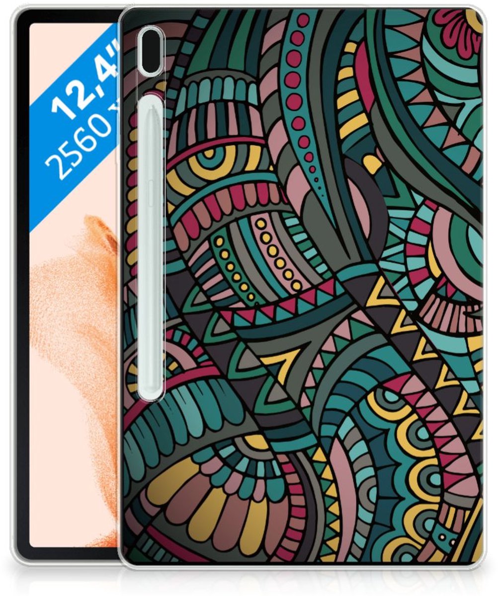 Samsung Galaxy Tab S7FE Hippe Hoes Aztec