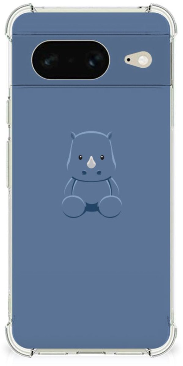 Google Pixel 8 Stevig Bumper Hoesje Baby Rhino