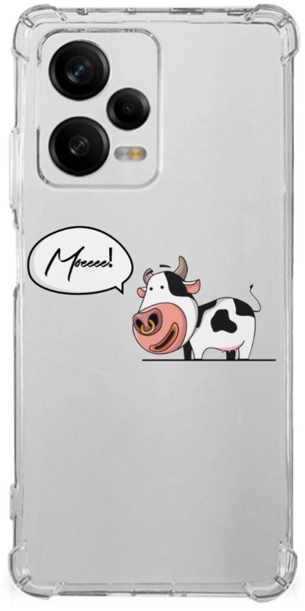 Xiaomi Redmi Note 12 Pro Stevig Bumper Hoesje Cow