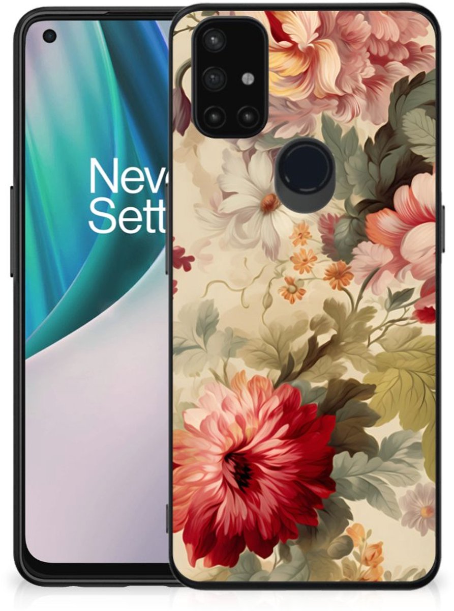Bloemen Hoesje voor OnePlus Nord N10 5G Bloemen