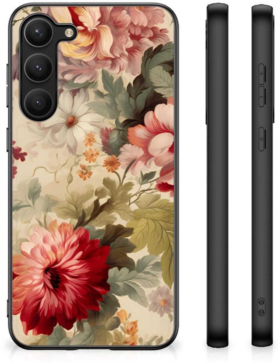 Bloemen Hoesje voor Samsung Galaxy S23 Plus Bloemen