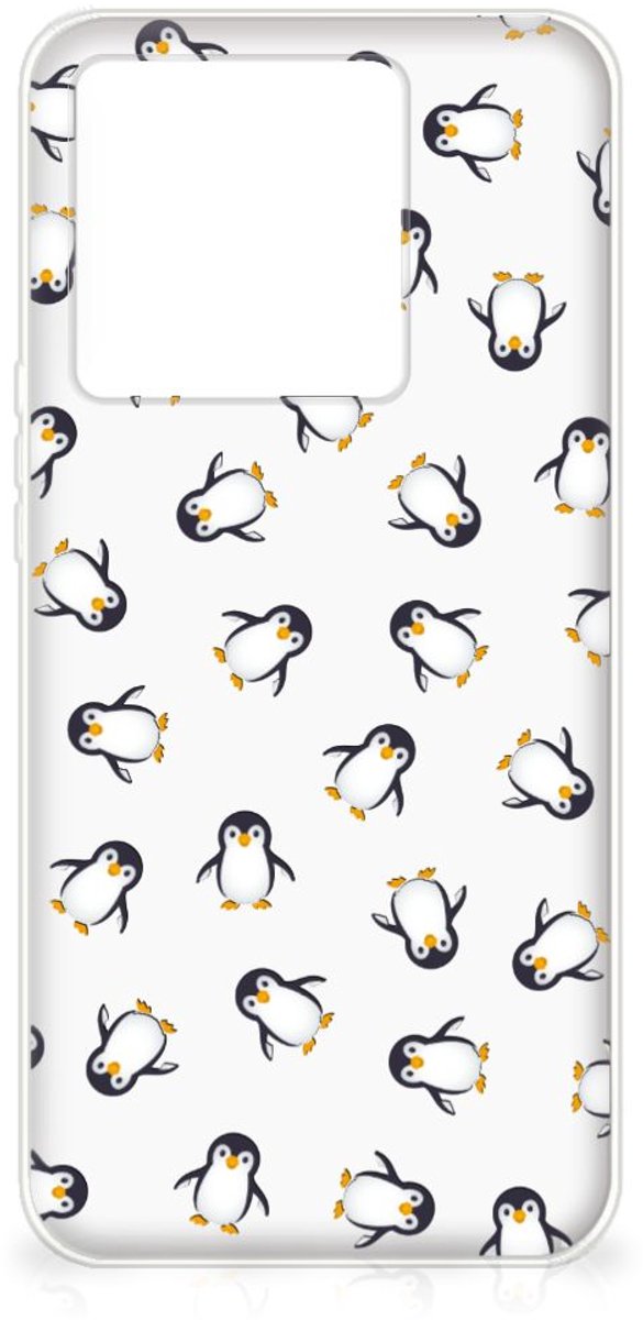 TPU Hoesje voor TPU bumper voor Xiaomi 13T Pinguïn