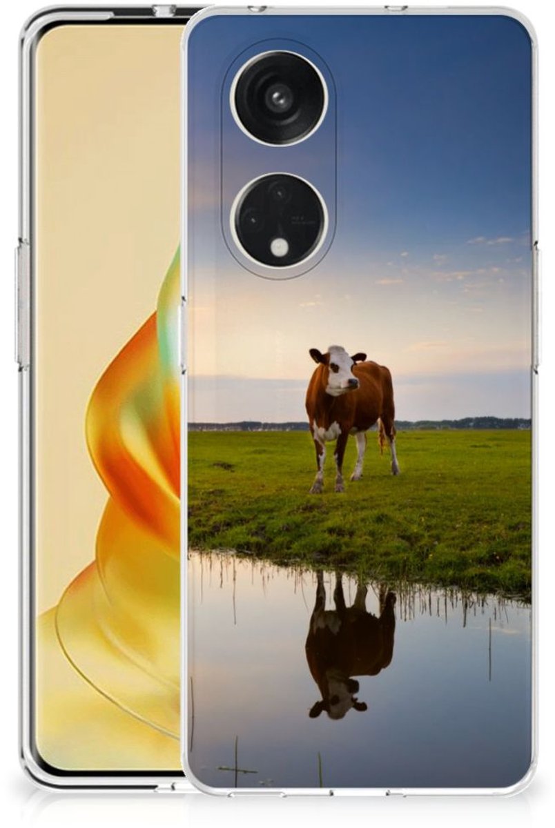 OPPO Reno8 T 5G TPU Hoesje Koe