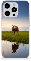 TPU Silicone Bumper pour iPhone 15 Pro Coque Téléphone Vache