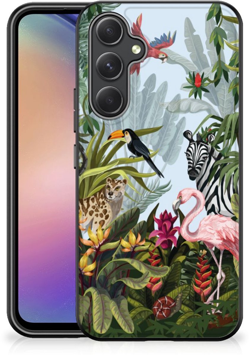 Dierenprint Telefoonhoesje voor Samsung Galaxy A54 Jungle