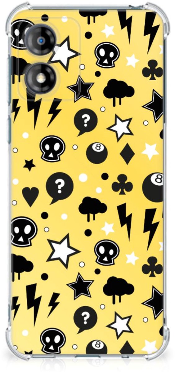 Extreme Case Motorola Moto E13 Punk Geel