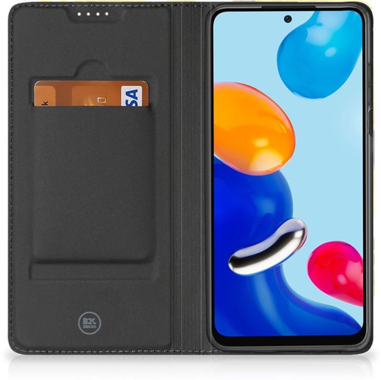 Smart Cover voor Xiaomi Redmi Note 11/11S Zonnebloemen